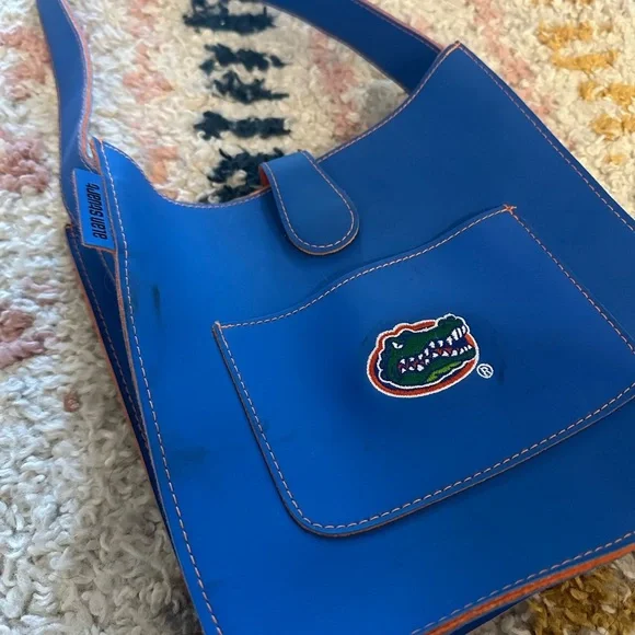 University of Florida UF Alan Stuart Mini Leather Tote Bag 🐊 - Picture 6 of 8